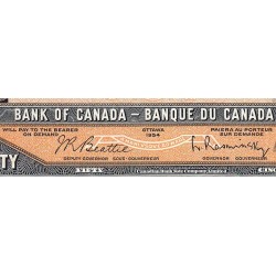 Canada - Pick 81b - 50 dollars - Série B/H - 1954 (1961) - Etat : SUP