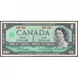 Canada - Pick 84a - 1 dollar - Sans série - 1967 - Commémoratif - Etat : TTB