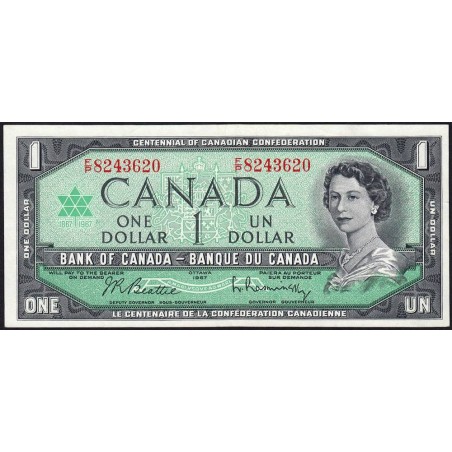 Canada - Pick 84b_1 - 1 dollar - Série F/P - 1967 - Commémoratif - Etat : SPL