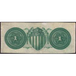 Etats Unis - New-Jersey - New Brunswick - 1 dollar - Lettre D - 23/04/1860 - Etat : SUP