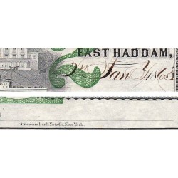 Etats Unis - Connecticut - East Haddam - 2 dollars - Lettre A - 03/01/1863 - Etat : pr.NEUF