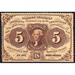 Etats Unis d'Amérique - Pick 97b - 5 cents - 1e émission - 17/07/1862 - Etat : SUP à SUP+
