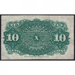 Etats Unis - Pick 115d - 10 cents - 4e émission - 03/03/1863 - Etat : TTB