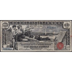 Etats Unis - Pick 335_1 - 1 dollar - Sans série - 1896 - Etat : TTB