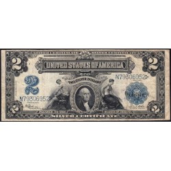 Etats Unis d'Amérique - Pick 339_10 - 2 dollars - Série N - 1899 - Etat : TB