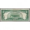 Etats Unis - Alabama - 5 dollars - Série B A - 1929 - Etat : TB