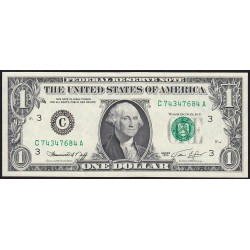 Etats Unis - Pick 455 - 1 dollar - Série C A - 1974 - Philadelphie - Etat : NEUF