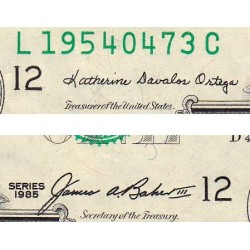 Etats Unis - Pick 474 - 1 dollar - Série L C - 1985 - San Francisco - Etat : SUP