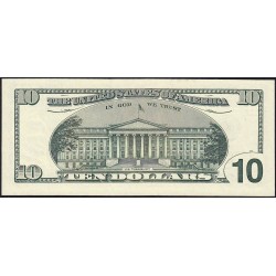 Etats Unis - Pick 518_1 - 10 dollars - Série DL A - 2003 - San Francisco - Etat : SPL