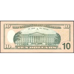 Etats Unis - Pick 520 - 10 dollars - Série GA A - 2004 A - Boston - Etat : NEUF