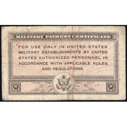 Etats Unis - Militaire - Pick M5 - 1 dollar - Séries 461 - 16/09/1946 - Etat : TB-