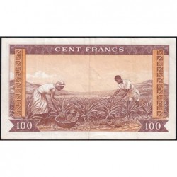 Guinée - Pick 13a_1 - 100 francs - Série V - 01/03/1960 - Etat : TTB+