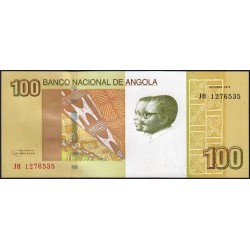Angola - Pick 153a - 100 kwanzas - Série JH - 10/2012 - Etat : NEUF
