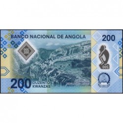 Angola - Pick 160 - 200 kwanzas - Série A - 04/2020 - Polymère - Etat : NEUF