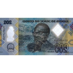 Angola - Pick 160 - 200 kwanzas - Série A - 04/2020 - Polymère - Etat : NEUF