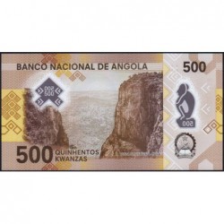 Angola - Pick 161a - 500 kwanzas - Série A - 04/2020 - Polymère - Etat : NEUF