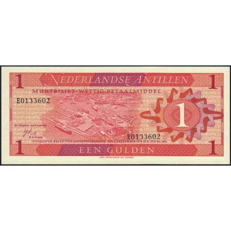 Antilles Néerlandaises - Pick 20a - 1 gulden - Série E - 08/09/1970 - Etat : NEUF