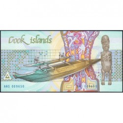 Cook (îles) - Pick 3 - 3 dollars - Série AAS - 1987 - Etat : NEUF