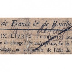 Isles de France et Bourbon - Kolsky 506 - 6 livres tournois - 07/1768 - Etat : TB