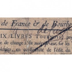 Isles de France & de Bourbon - Kolsky 506 - 6 livres tournois - 07/1768 - Etat : TB