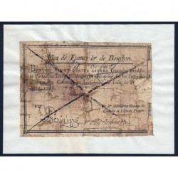 Isles de France et Bourbon - Kolsky 508 - 24 livres tournois - 07/1768 - Etat : TB