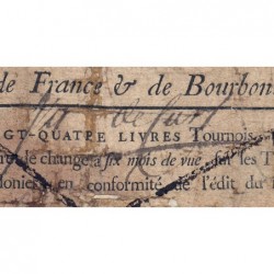 Isles de France & de Bourbon - Kolsky 508 - 24 livres tournois - 07/1768 - Etat : TB