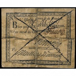 Isles de France & de Bourbon - Kolsky 515 - 6 livres tournois - 1772 - Etat : TB