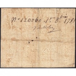 Isles de France et Bourbon - Kolsky 530 - 30 livres tournois - 1776 - Etat : TTB