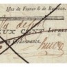 Isles de France & de Bourbon - Kolsky 532 - 200 livres tournois - 1776 - Etat : TTB