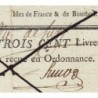 Isles de France et Bourbon - Kolsky 533 - 300 livres tournois - 1776 - Etat : TTB