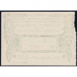 1917 - Armée d'Afrique et Troupes coloniales - 50 centimes - Etat : SUP+