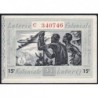 Congo Belge - Loterie - 1948 - 15e tranche - 1/10ème - Etat : pr.NEUF