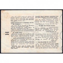 Congo Belge - Loterie - 1948 - 16e tranche - 1/10ème - Etat : SUP