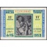 Congo Belge - Loterie - 1953 - 11e tranche - 1/10ème - Etat : SUP