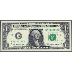 Etats Unis - Pick 530_1 - 1 dollar - Série B E - 2009 - New York - Etat : NEUF