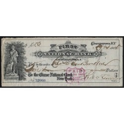 Etats Unis d'Amérique - Chèque - The First National Bank - 1904 - Etat : SUP