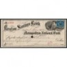 Etats Unis - Chèque - Kenton Savings Bank - 1883 - Etat : SUP