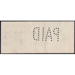Etats Unis - Chèque - The Farmers National Bank - 1913 - Etat : TTB+