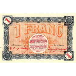Belfort - Pirot 23-37 - 1 franc - Série D 104 - 04/11/1918 - Etat : TTB