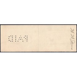 Etats Unis - Chèque - The First National Bank Buchanan - 1909 - Etat : SUP