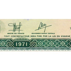 Guinée - Pick 18 - 50 sylis - Série AU - 1971 - Etat : pr.NEUF