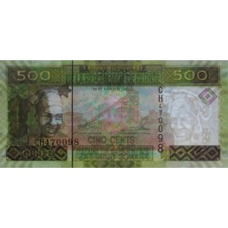 Guinée - Pick 39a - 500 francs guinéens - Série CH - 2006 - Etat : NEUF