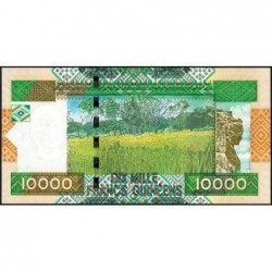 Guinée - Pick 45 - 10'000 francs guinéens - Série KQ - 01/03/2010 - Commémoratif - Etat : NEUF