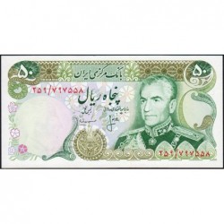 Iran - Pick 101c - 50 rials - Série 259 - 1974 - Etat : NEUF