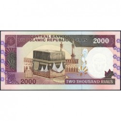 Iran - Pick 141j - 2'000 rials - Série 40/20 - 1996 - Etat : NEUF