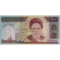 Iran - Pick 143f - 1'000 rials - Série 88/11 - 2008 - Etat : NEUF