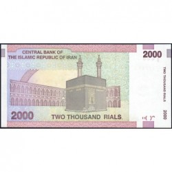 Iran - Pick 144d - 2'000 rials - Série 10/5 - 2012 - Etat : NEUF