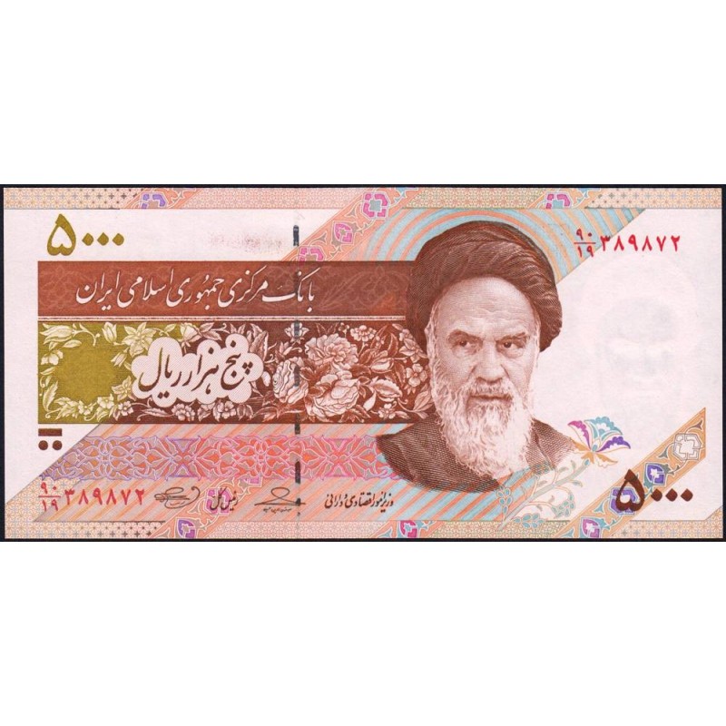 Iran - Pick 150 - 5'000 rials - Série 90/19 - 2009 - Etat : NEUF