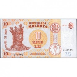 Moldavie - Pick 22 - 5 lei - Série C.0183 - 2015 - Etat : NEUF