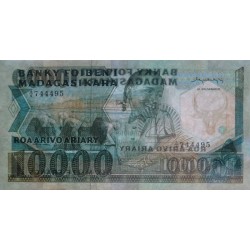 Madagascar - Pick 70a - 10'000 francs - 2'000 ariary - Série A/4 - 1983 - Etat : TB+